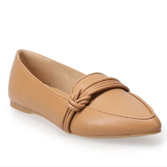 LC Lauren Conrad Brynn Women's Knot Dress Loafers - Picture 1 of 5